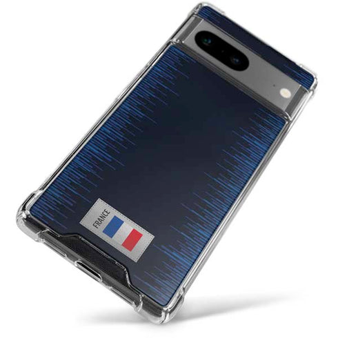 France Soccer Flag Google Pixel 8 Clear Case